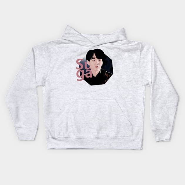 SUGA Kids Hoodie by elyinspira